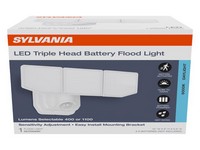 Sylvania Motion-Sensing Battery Powered LED White Security Light