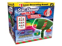 Star Shower Bulbhead Laser Lights with Remote Control, 1 pk