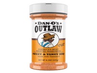 Dan-O's Outlaw Sweet & Tangy BBQ BBQ Seasoning, 8.5 oz