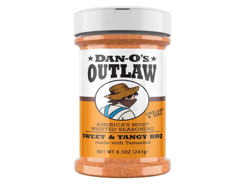 Dan-O's Outlaw Sweet & Tangy BBQ BBQ Seasoning, 8.5 oz
