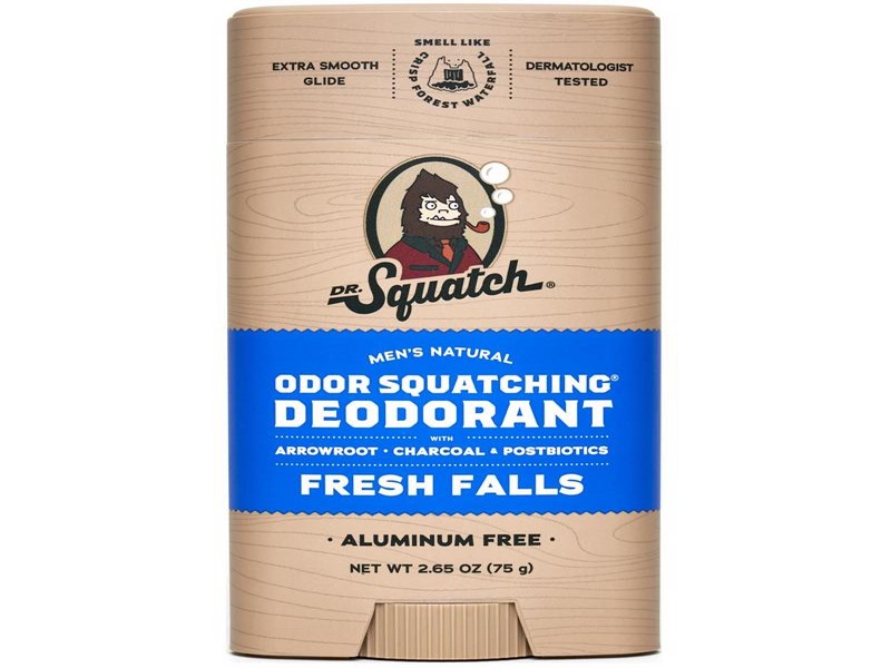 Dr. Squatch Fresh Falls Deodorant, 2.65 oz, 1 pk