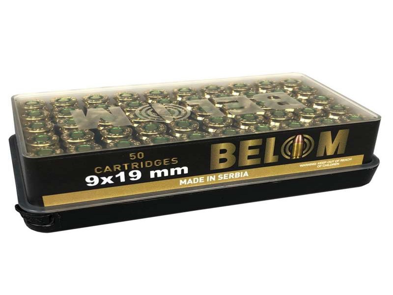 9mm 115gr Fmj Belom