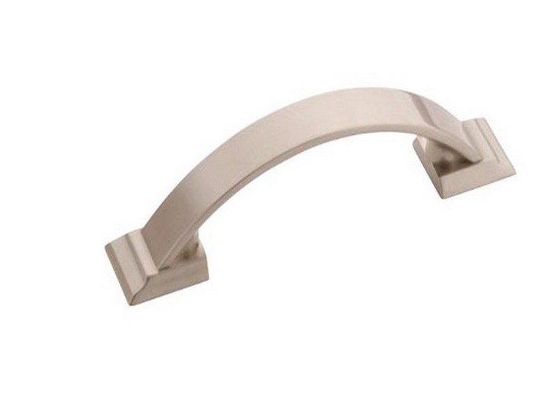 Amerock Candler Cabinet Pull 3 in. Satin Nickel 1 pk