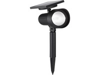 Living Accents Black Solar Powered 0.5 W LED Spotlight, 1 pk