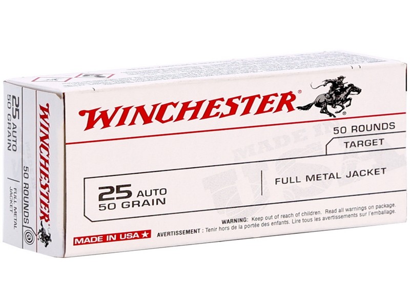 25acp 50gr Fmj 50rd