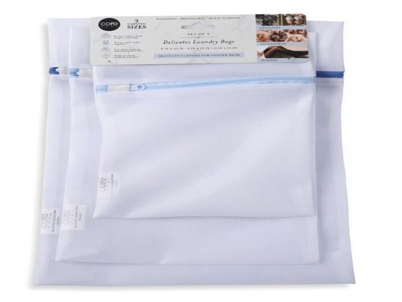 Core Home White Plastic Laundry Bag