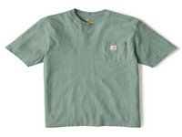 Men's Carhartt Pocket T Shirt Green Slate