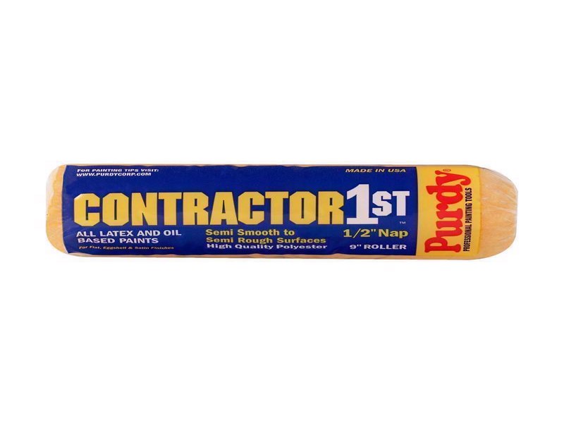 Purdy Contractor 1st Polyester 9 in. W X 1/2 in. S Paint Roller Cover 1 pk
