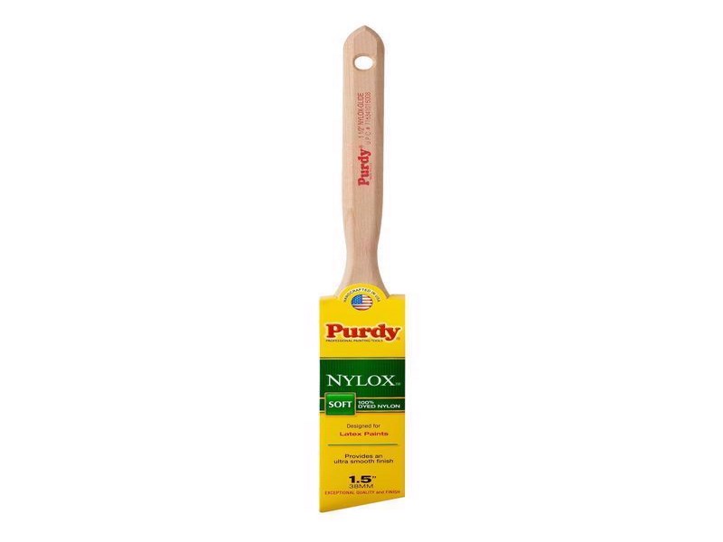 Purdy Nylox Glide 1-1/2 in. Soft Angle Paint Brush