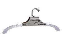 ClosetSelect Cyrstal Clear Dress Hanger, 4 pk