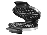 Black+Decker Stainless Steel Silver Belgian Waffle Maker