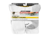Sock Mens Dickies 5pk Crew Wht