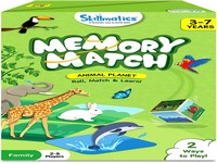 Memory Match Animal Learning Game