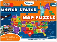 Educational USA Map Jigsaw Puzzle