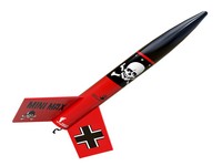 Mini Der Red Max Model Rocket Kit