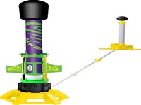 Whirlwind Air-Powered Rocket Set