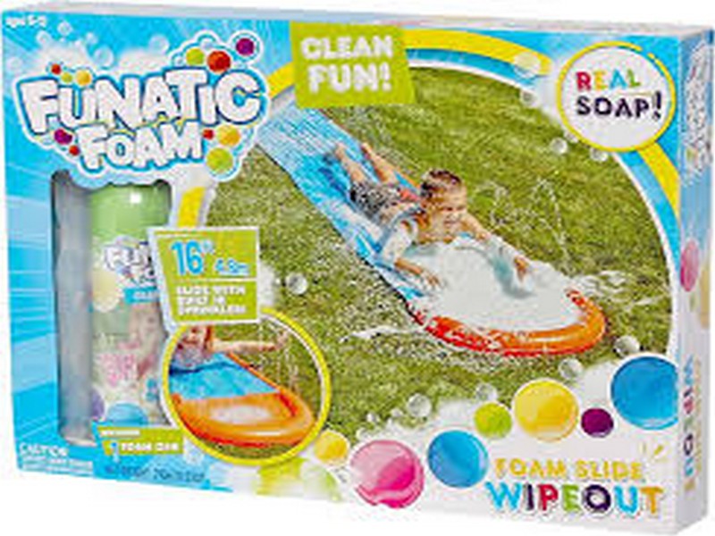 Funtastic Foam Slide with Spray