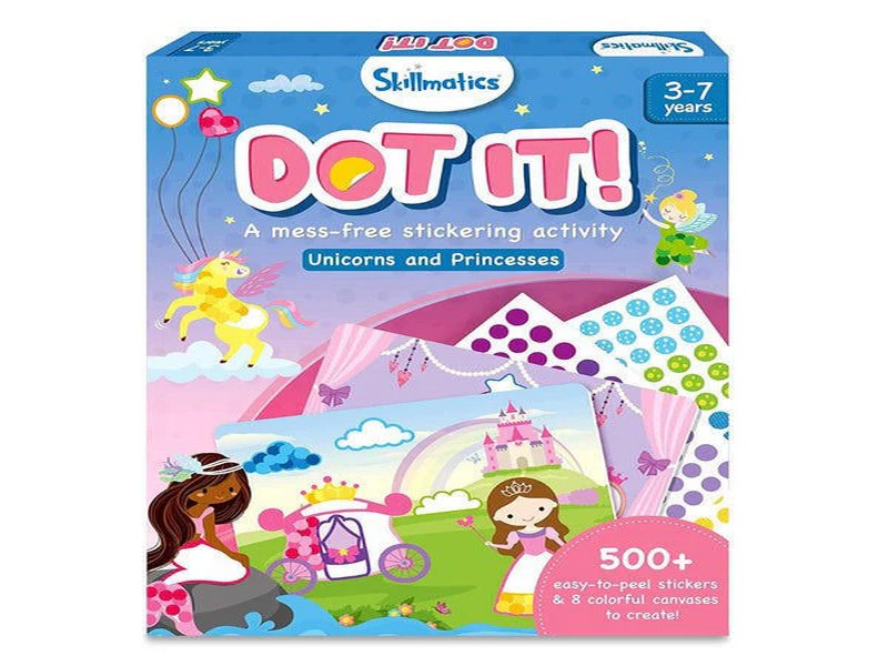 Magnetic Dot Art Unicorn Princess Kit