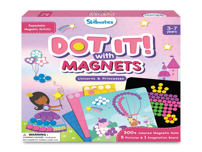 Magnetic Dot Art Unicorn Activity