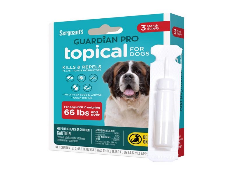 * Flea&tick Killr Dog >66#