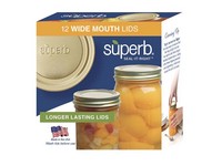 Canning Lid Wd Mth 12pk