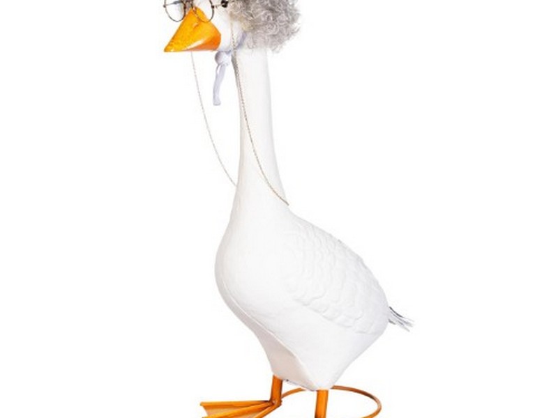 Goose Outfit Silver Wig