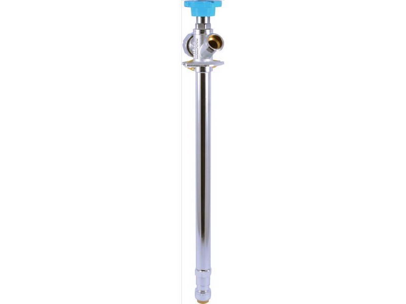 SharkBite 1/2 in. Push-Fit  T X 3/4 in. S MHT Anti-Siphon Brass Sillcock