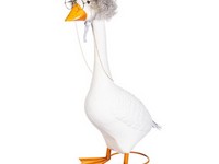 Goose Outfit Silver Wig