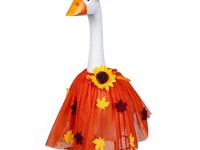 Goose Outfit Leaf Dress