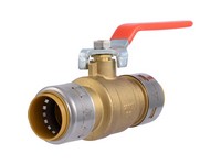 SharkBite 1 in. Brass Push Fit Ball Valve