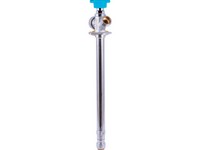 SharkBite 1/2 in. Push-Fit  T X 3/4 in. S MHT Anti-Siphon Brass Sillcock