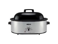 Nesco Silver Stainless Steel 18 qt Electric Roaster 17.5 in. H X 9.2 in. W X 25.4 in. L