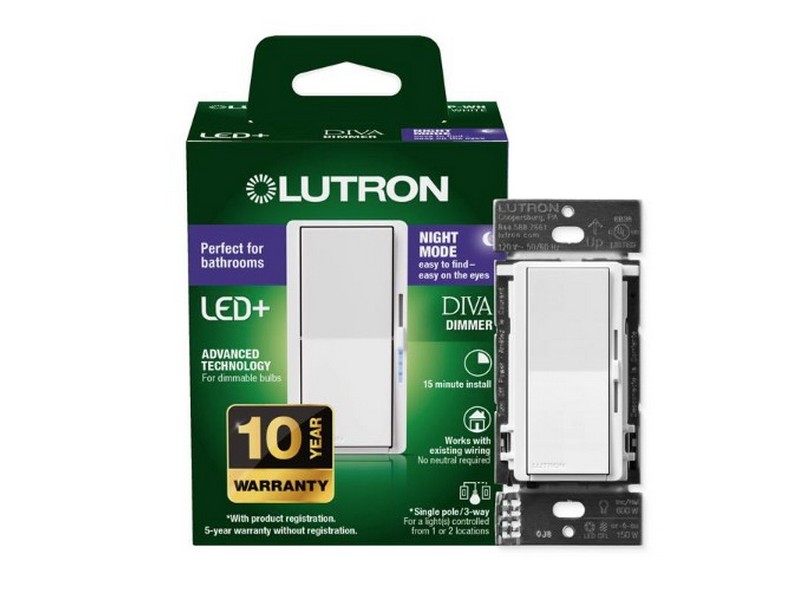 Dimmer Switch 3-way Wht 3009123