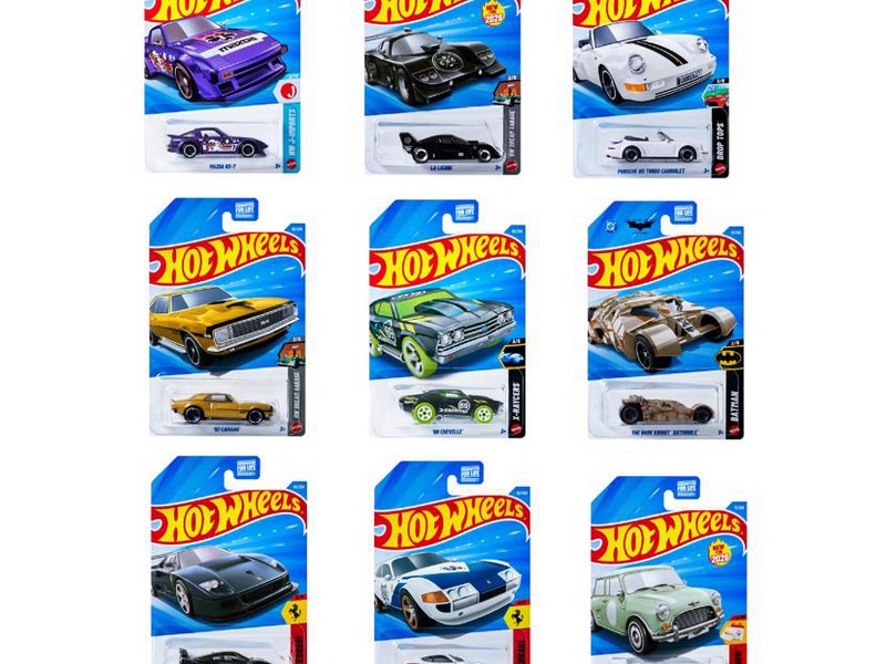 Hot Wheels Basic Car Assortment Die Cast Metal