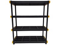 Tough Shelf 55 in. H X 48 in. W X 20 in. D Resin Shelving Unit