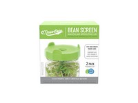 Masontops Bean Screen Wide Mouth Bean Sprout Lid 2 pk