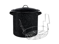Cinsa Graniteware Canner/Rack 15.5 qt 1 pk