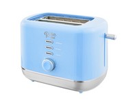 * Toaster Gls Blue 2 Slot