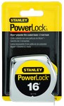 Stanley PowerLock 16 ft. L X 0.75 in. W Tape Measure 1 pk