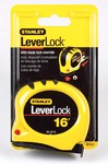 Stanley LeverLock 16 ft. L X 0.75 in. W Tape Measure 1 pk