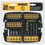 DeWalt Impact Ready Drive Bit Set Steel 34 pc