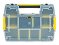 Stanley SortMaster 8.5 in. W X 2.9 in. H Storage Organizer Plastic 8 compartments Black/Yellow