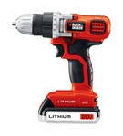 Black+Decker 20 V 3/8 in. Brushed Cordless Compact Drill Kit (Battery & Charger)