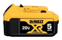 DeWalt 20V MAX DCB205 20 V 5 Ah Lithium-Ion Battery 1 pc