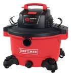 Craftsman 12 gal Corded Wet/Dry Vacuum 10.5 amps 120 V 6 HP