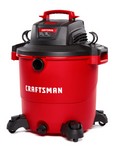 Craftsman 20 gal Corded Wet/Dry Vacuum 12 amps 120 V 6.5 HP