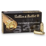 Sellier & Bellot Handgun, 9mm, FMJ, 124 Grain, 50 Rounds Ammo