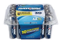 Rayovac High Energy AA Alkaline Batteries 30 pk Clamshell