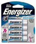 Energizer Ultimate Lithium AA 1.5 V Camera Battery L91BP-4 4 pk