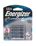 Energizer Ultimate Lithium AAA 1.5 V 1250 Ah Battery L92BP-4 4 pk